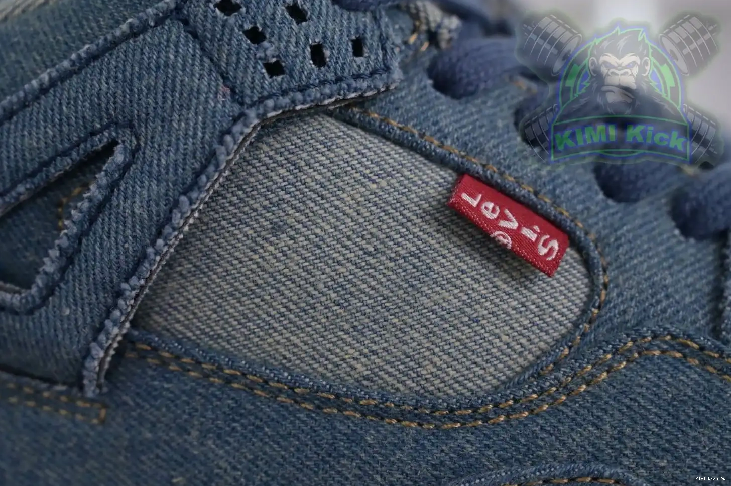 Jordan denim levis retro 4 Jordan Kimikick Air 0529